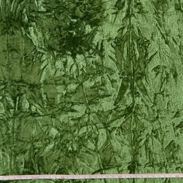Crinkle Velour Fabric, Width 150Cm 1