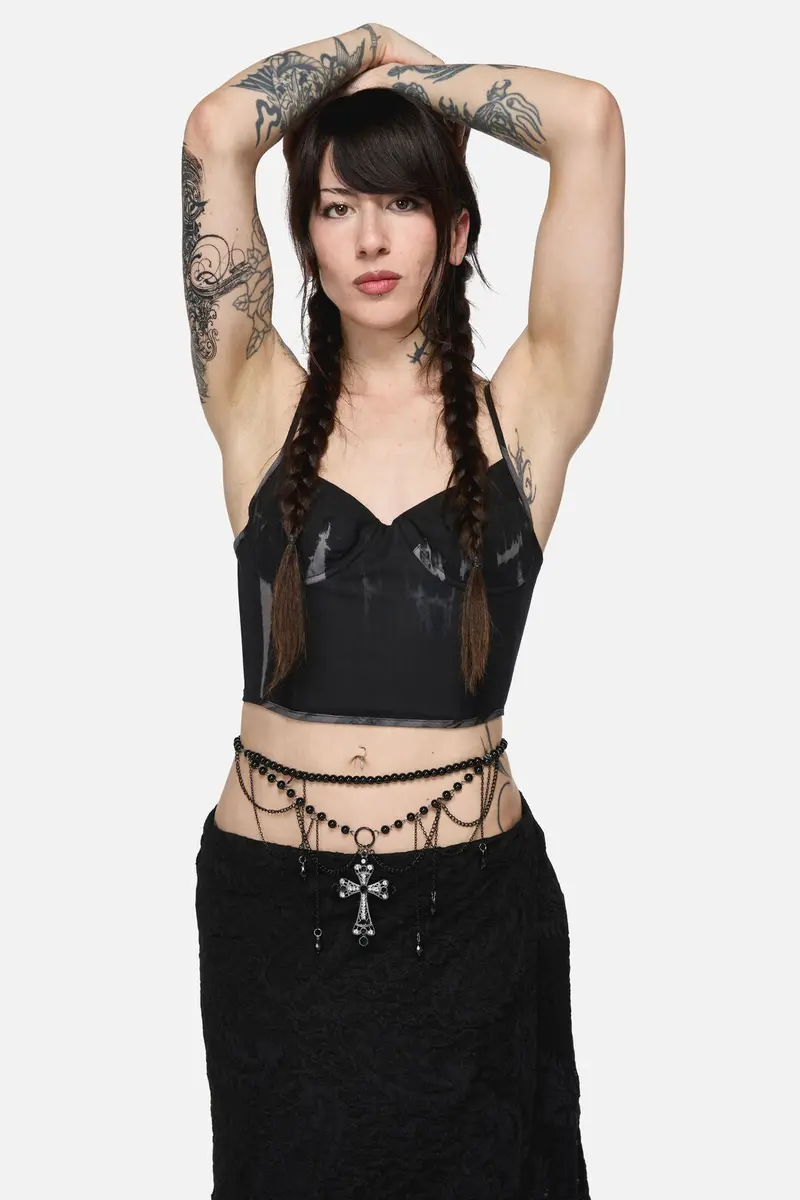 Cross & Charm Waist Belt 1