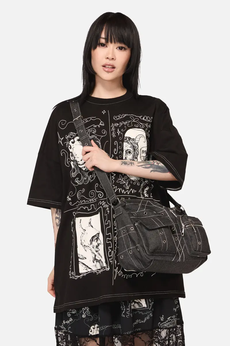 Curse Grunge Crossbody Bag 1