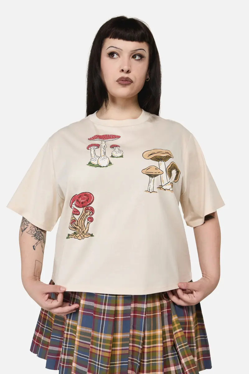Curve Mushie Print Tee 1