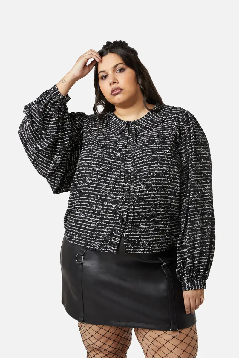 Curve Read It Again Blouse 3