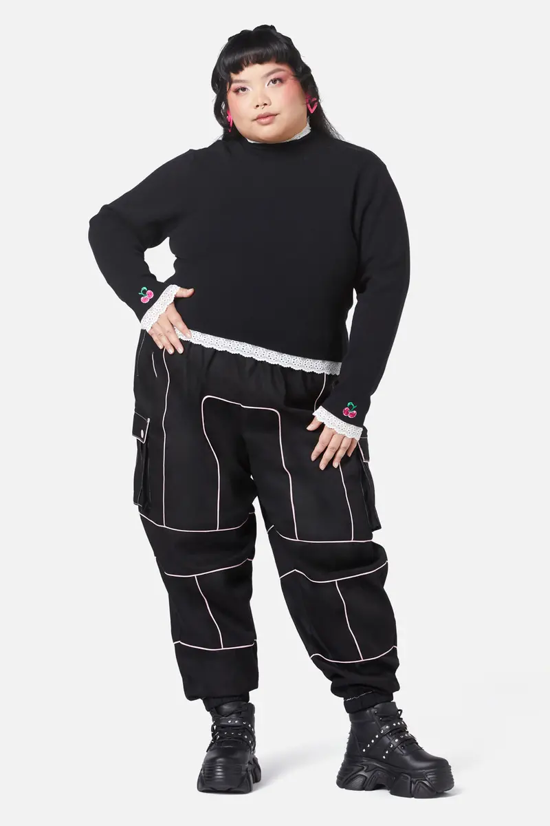 Curve Super Psycho Knit Top 1