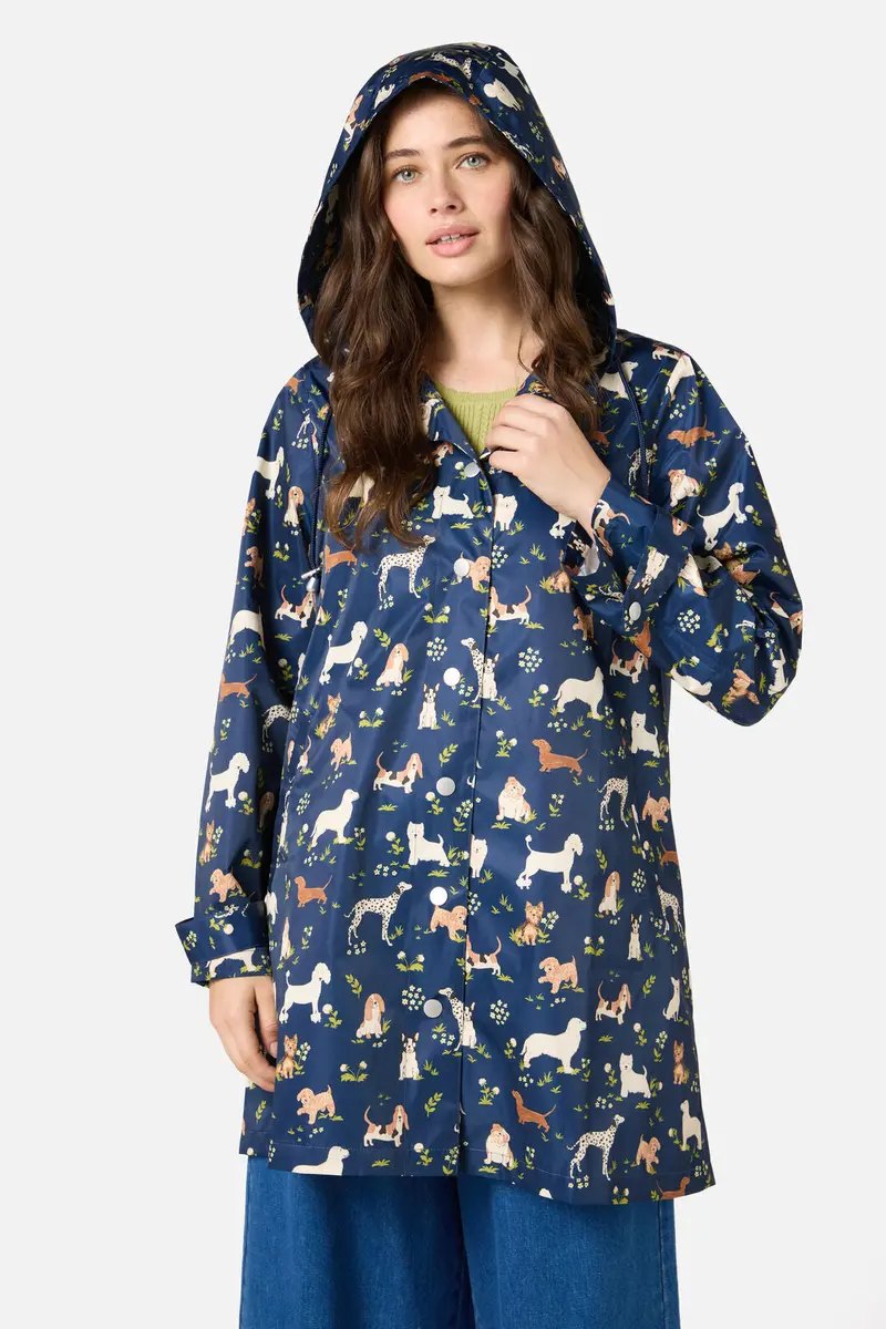 Cute Dogs Raincoat 1