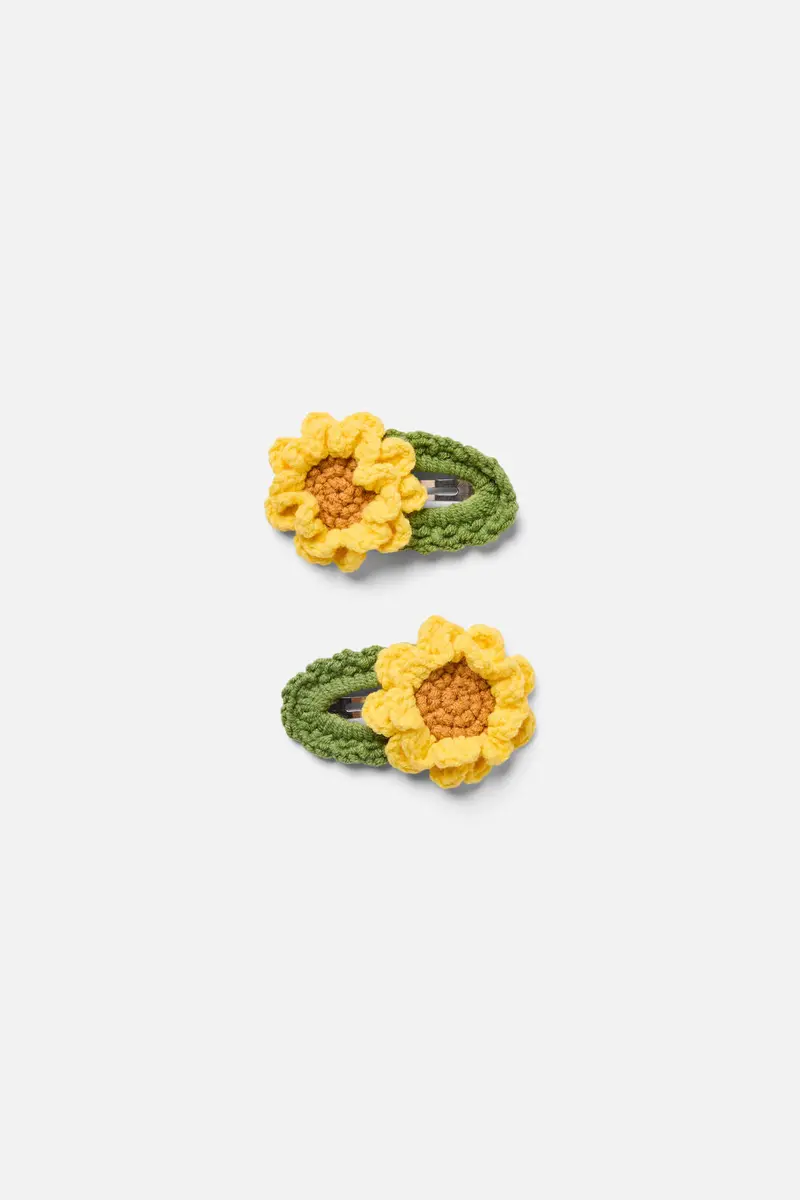 Cute Flower Hair Clip_Setof Two 1