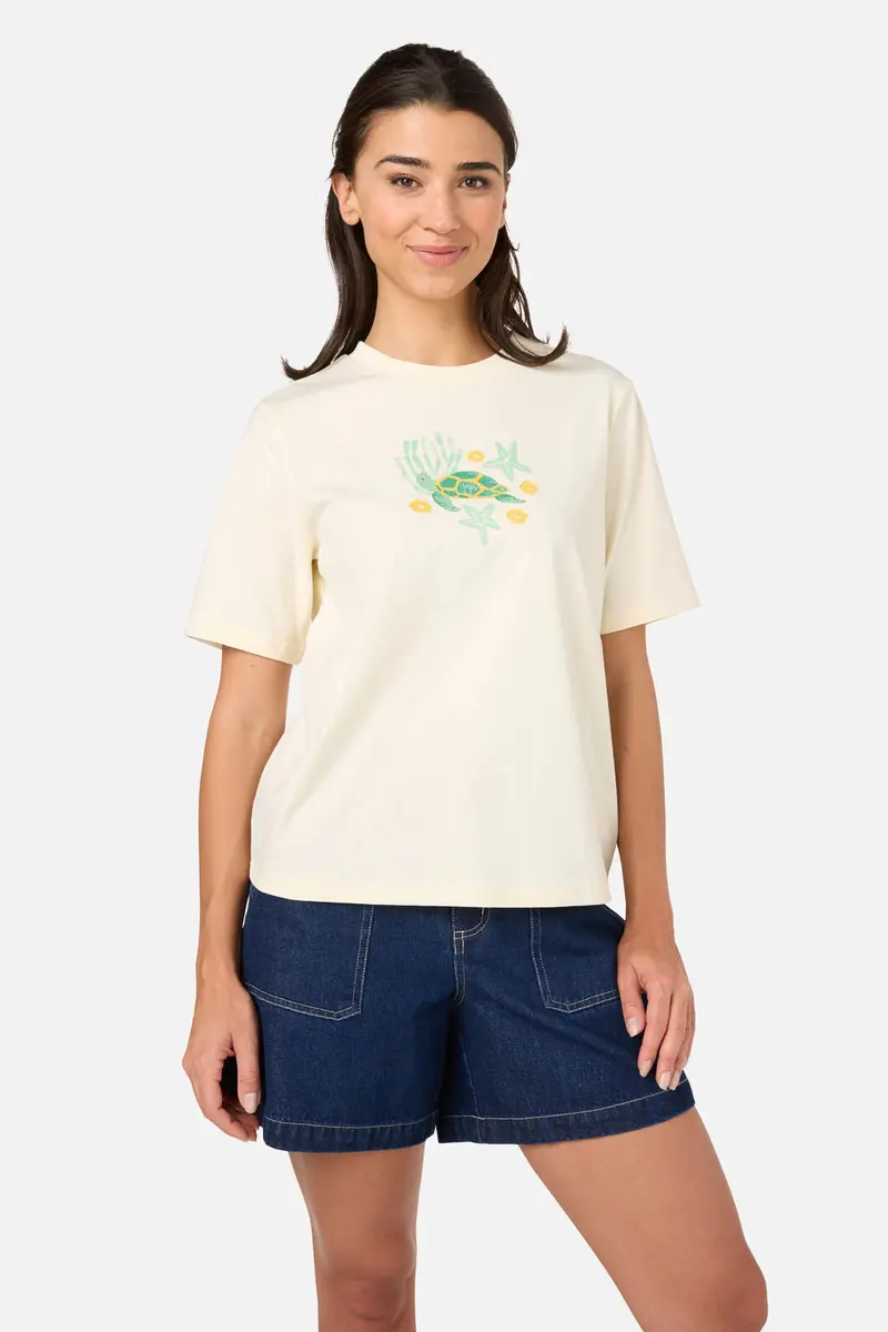 Cute Turtle Relaxed Tee 1