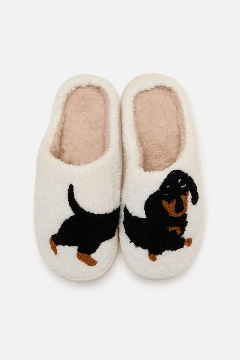 Dachshund Slippers 1