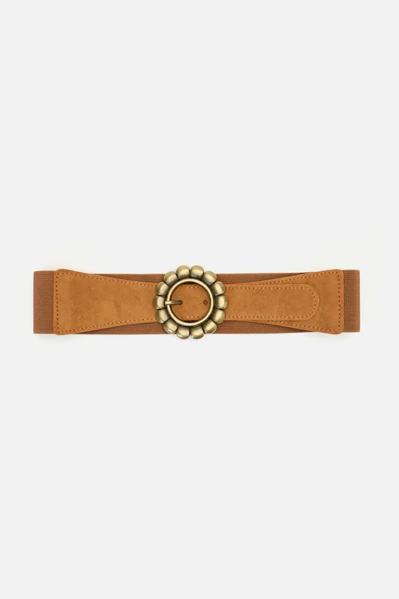 Daisy Faux Suede Waist Belt 1