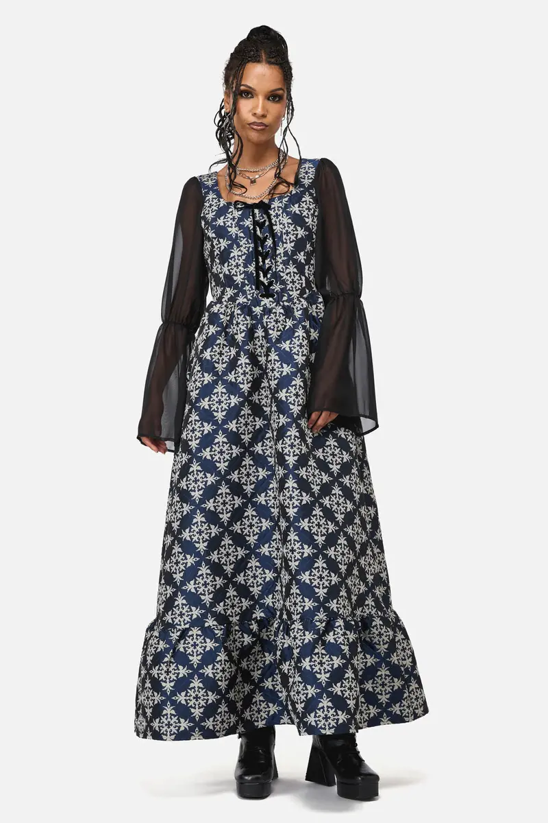 Dame Brocade Gown 1