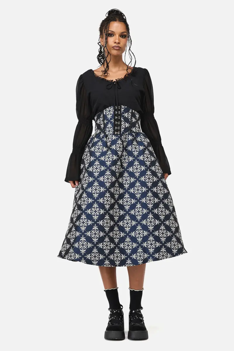 Dame Brocade Skirt 1