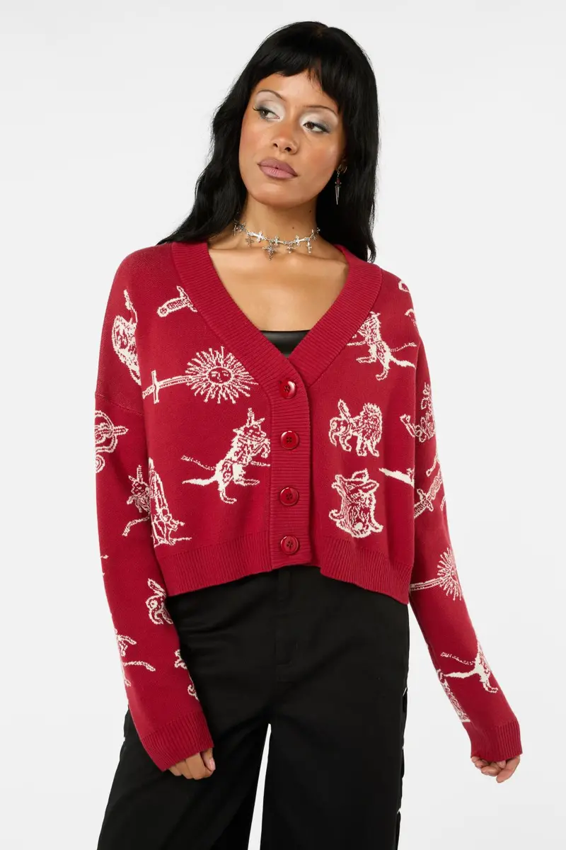 Darc Printed Cardi 1