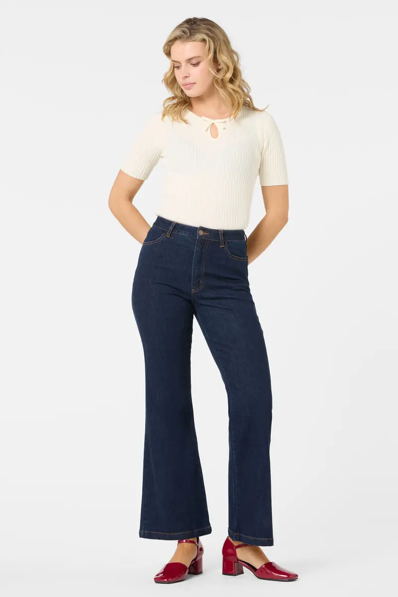 Darcy Denim Flare Jean 1
