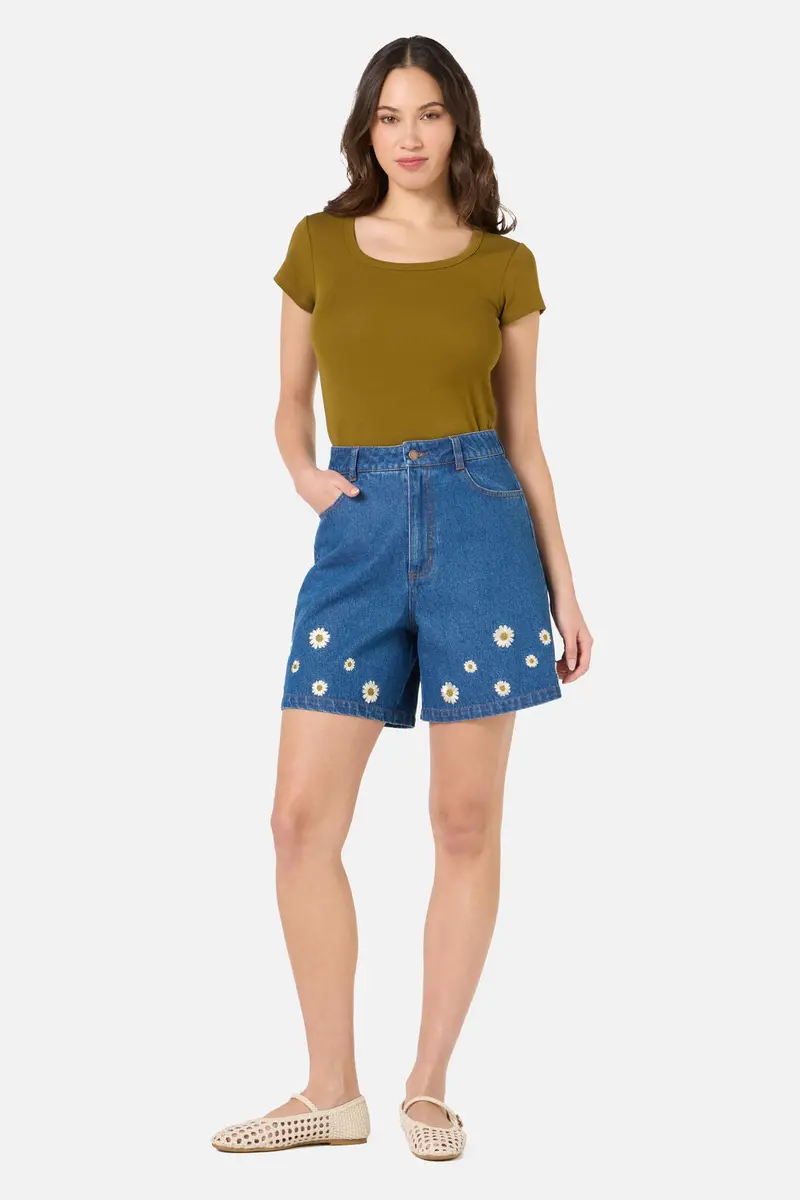 Daria Denim Short 1