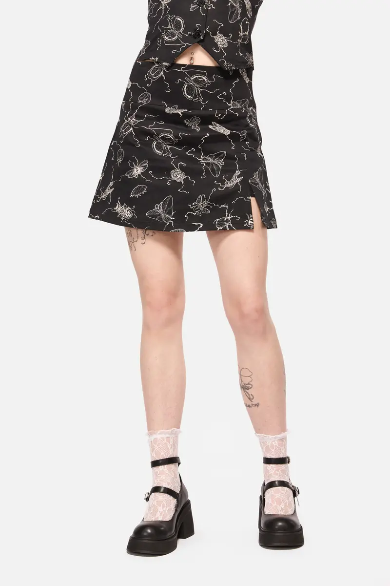 Dark Pieridae Print Skort 1