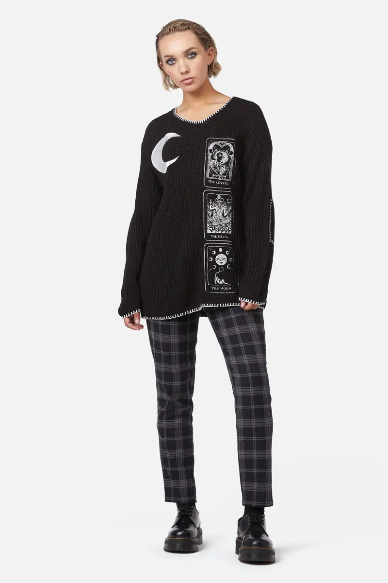 Dark Tarot Oversized Knit Jumper 1