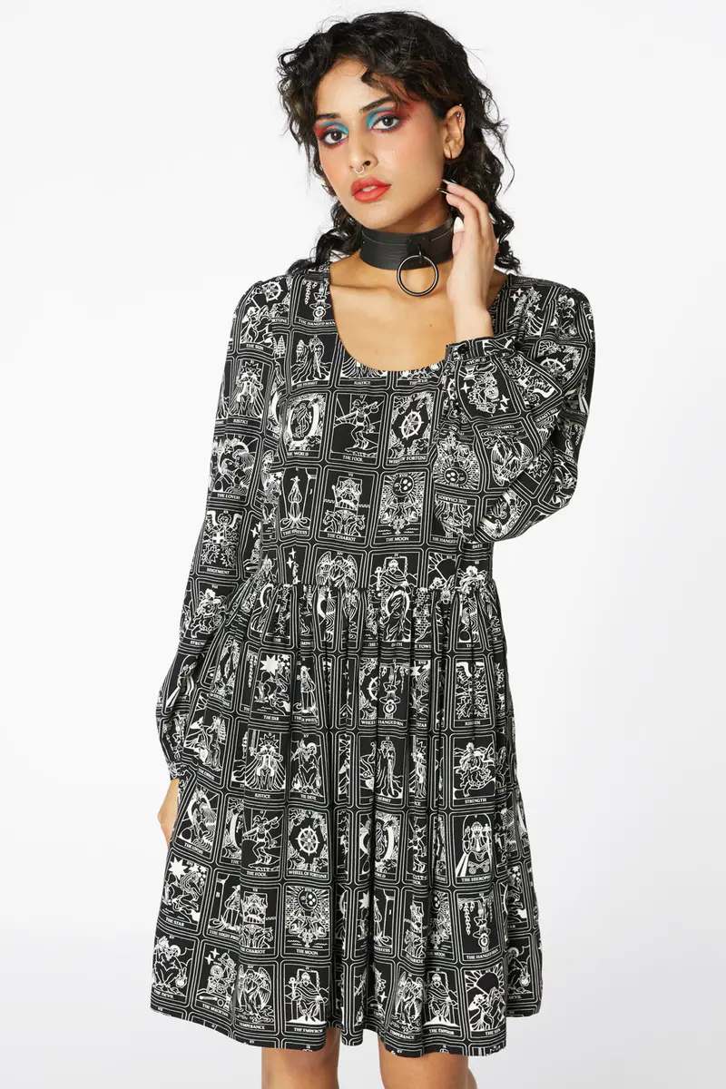 Dark Tarot Skater Dress 1