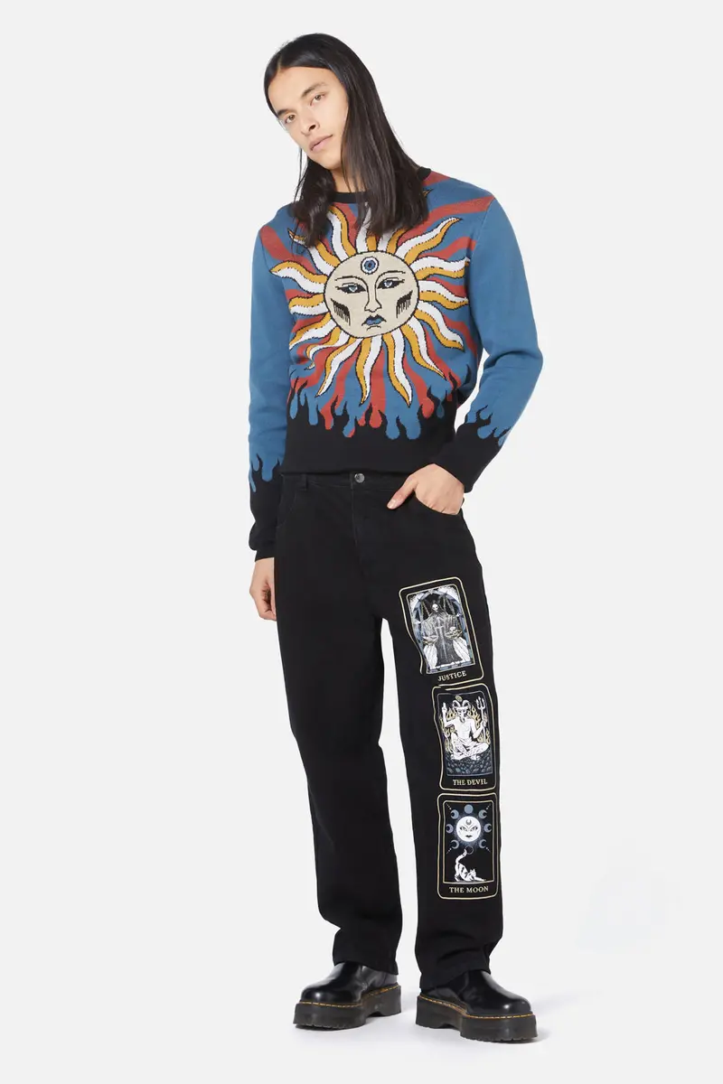 Dark Tarot Unisex Jean 1