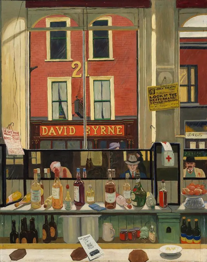 Davy Byrne's Pub Large Art Print 1