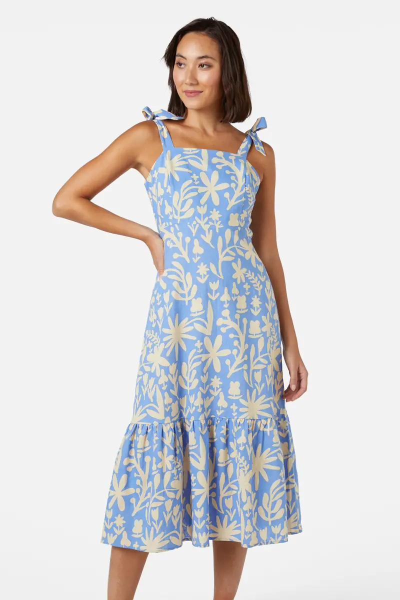 Della Floral Sun Dress 1
