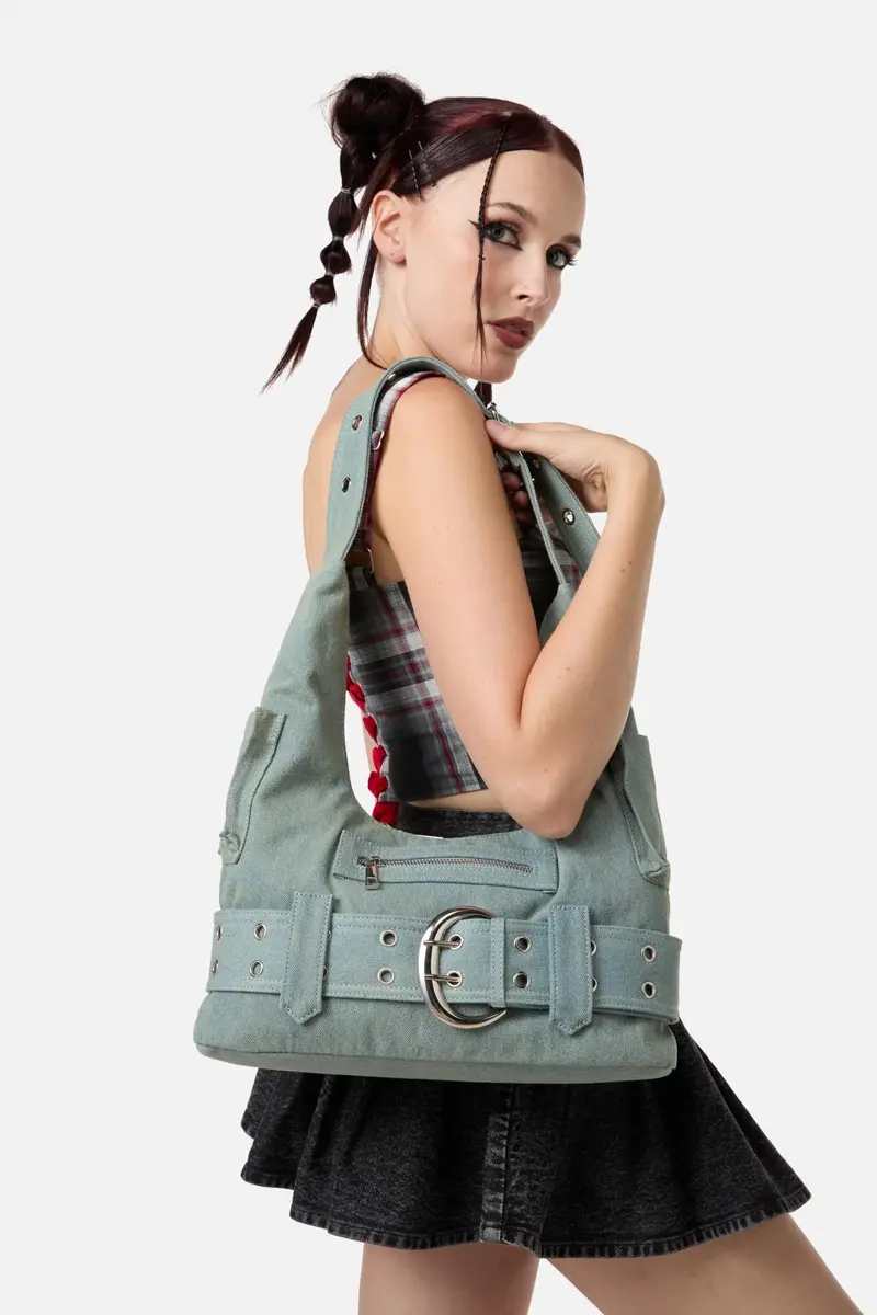 Denim Slouch Bag 1