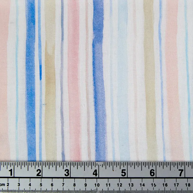 Digital Printed Quilting Fabric, Multi Line- Width 112Cm 1