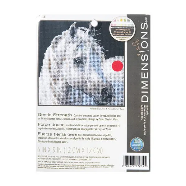 Dimensions Stitch Kit, Gentle Strength- 12 X 12Cm 1