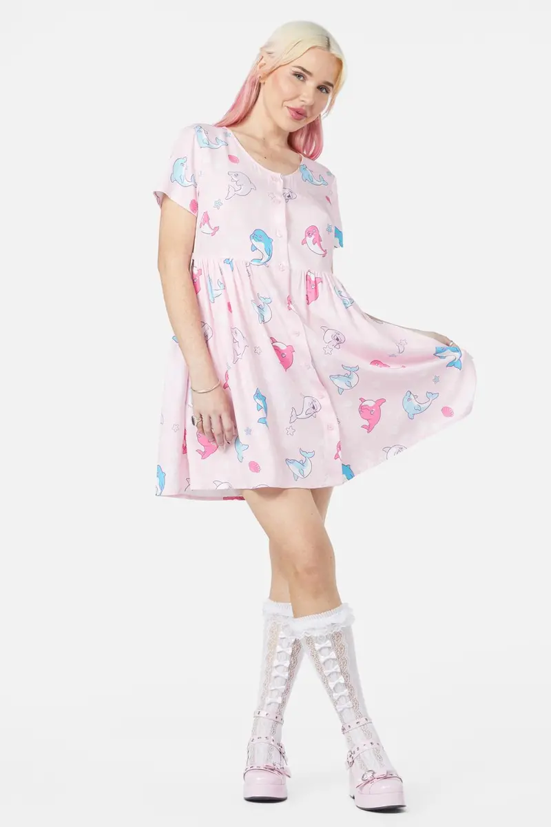 Dolphin Pod Dress 1