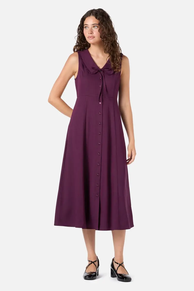 Dorothy Collared Midi Dress 1
