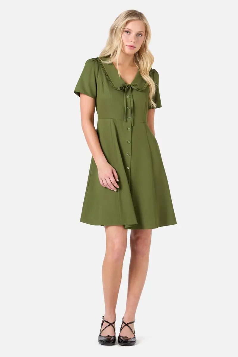 Dorothy Collared Mini Dress 1
