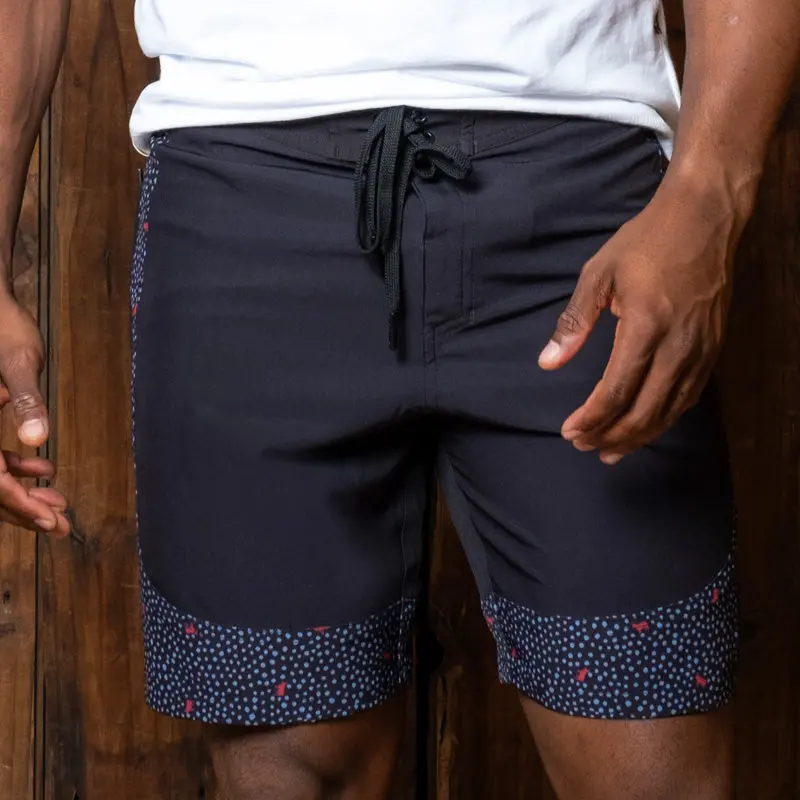 Dotted Boardie Short 24-25 Midnight 1