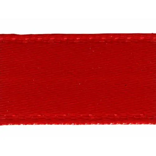 Double Sided Satin Ribbon, Red- 15Mm X 4M 1