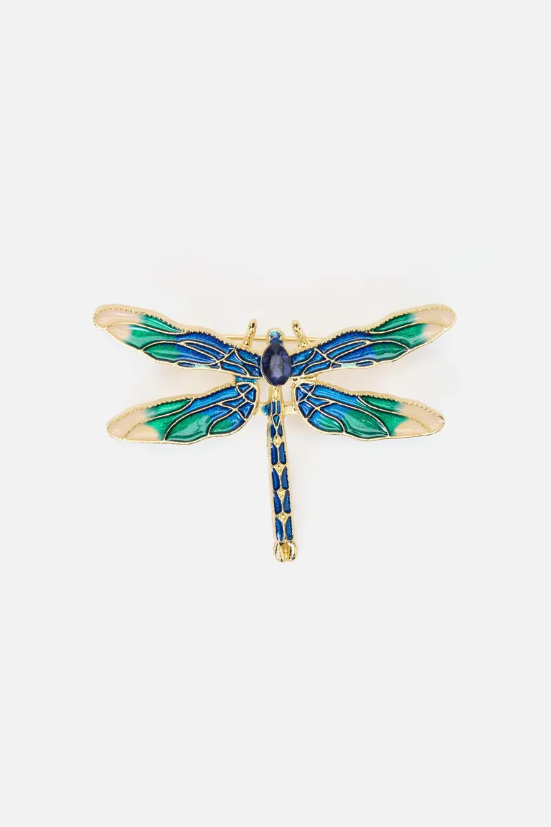 Dragonfly Sparkle Brooch 1