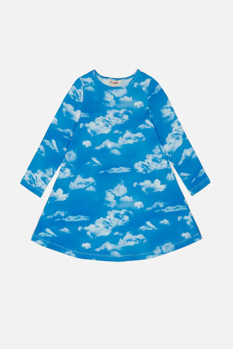Dreamer Kids Ls Jersey Dress 1