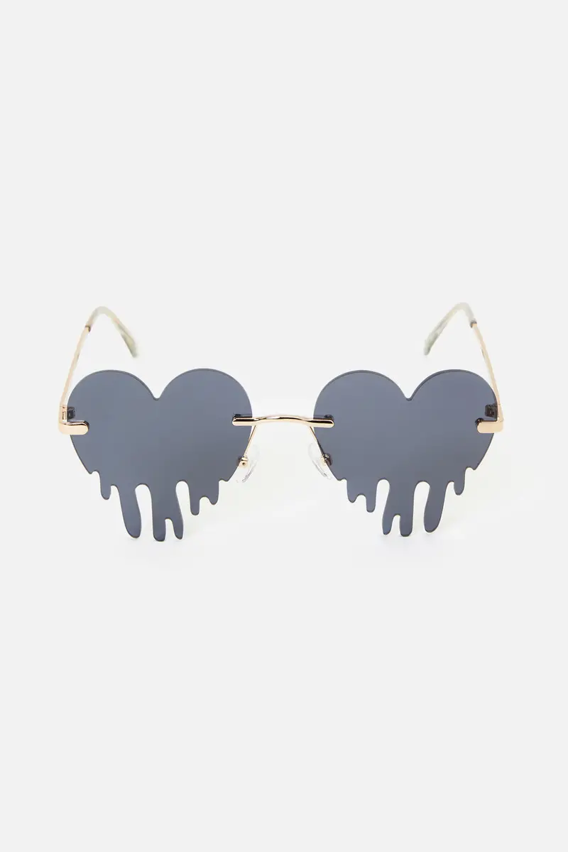 Dripping Heart Glasses 2