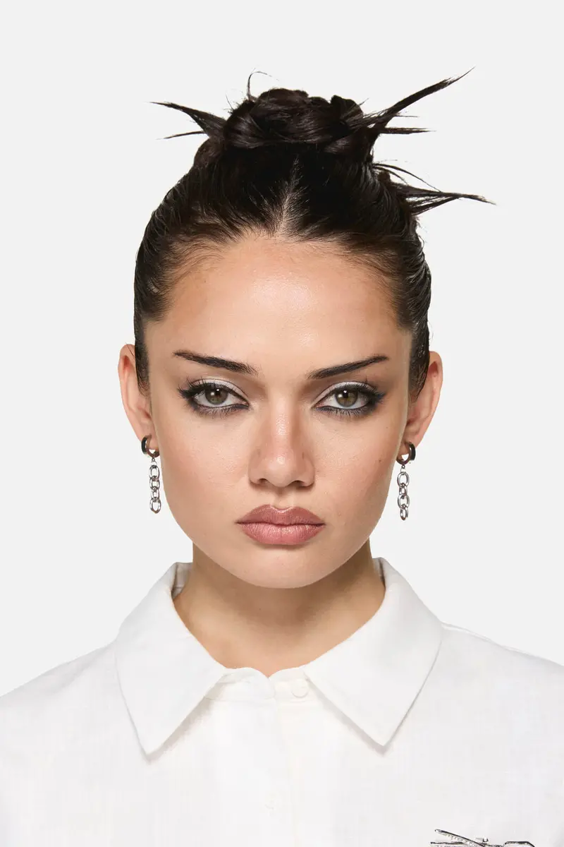 Drop Chain Sleeper Earrings 1