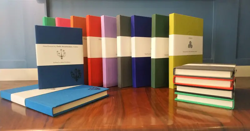 Duffy Bookbinders Blank Notebook A6 1