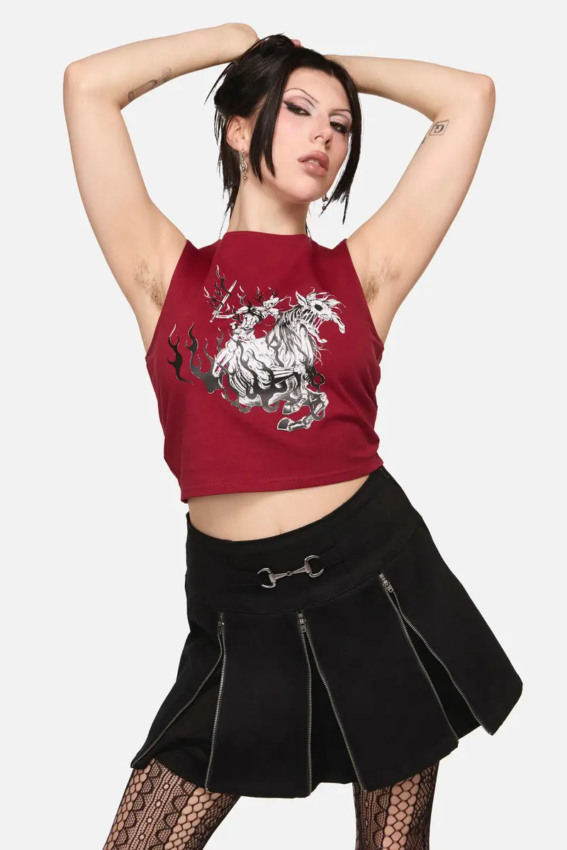 Dystopia Goth Tank Top 1
