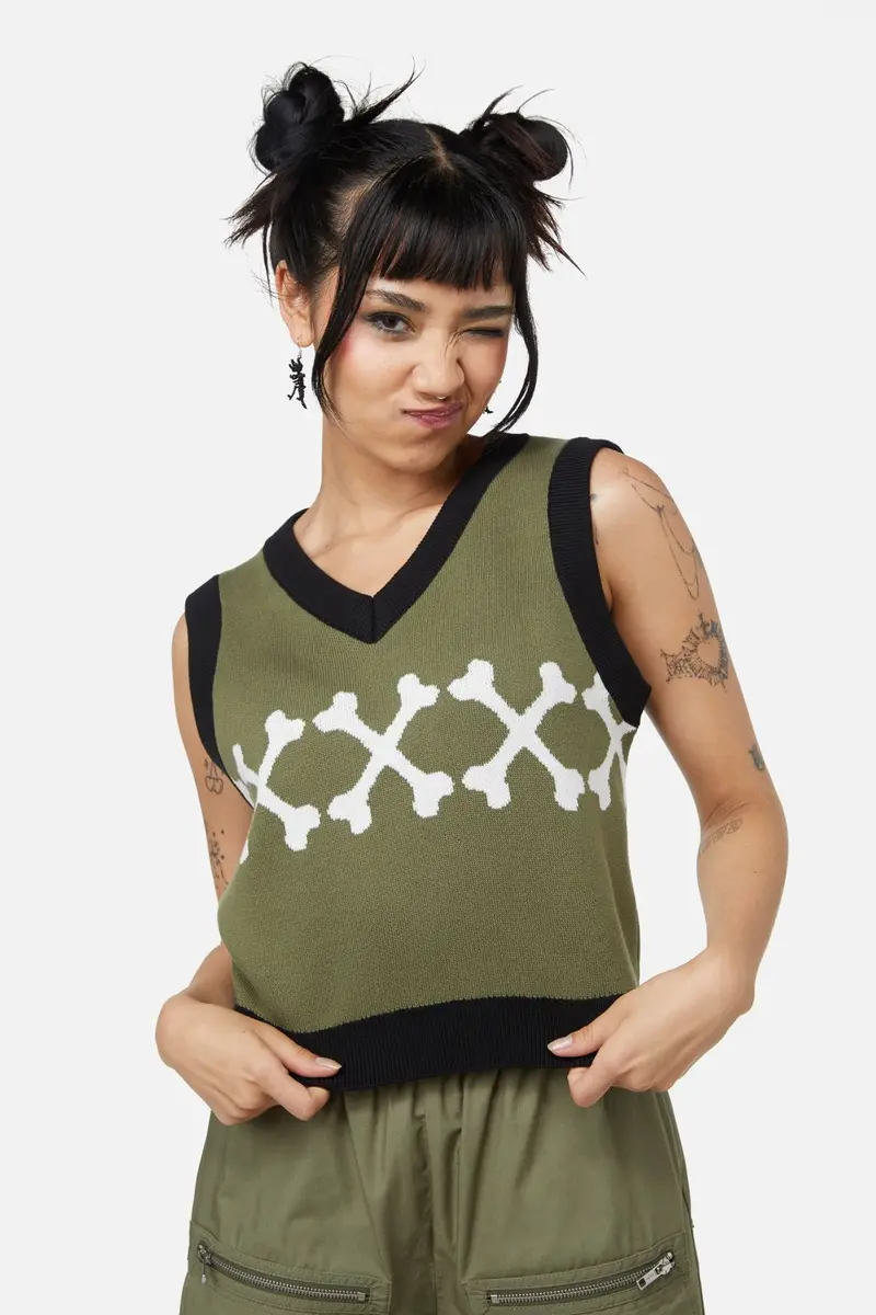 Early Jurrassic Knit Vest 1