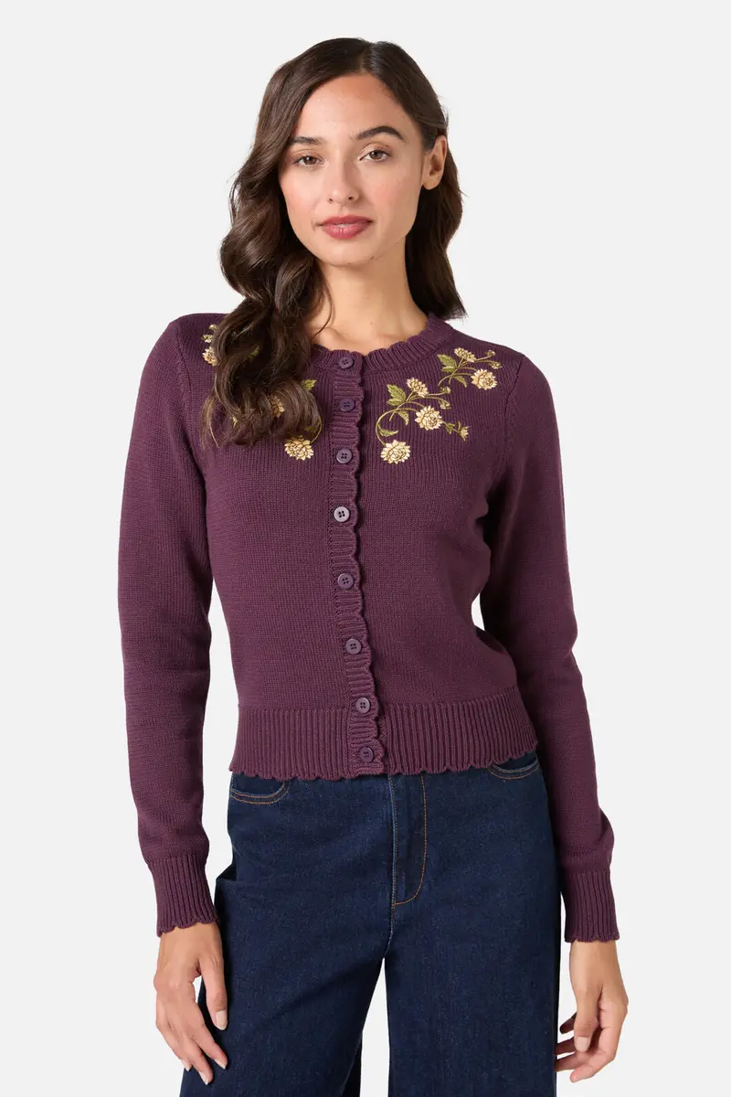 Esmerelda Embroidered Cardigan 1