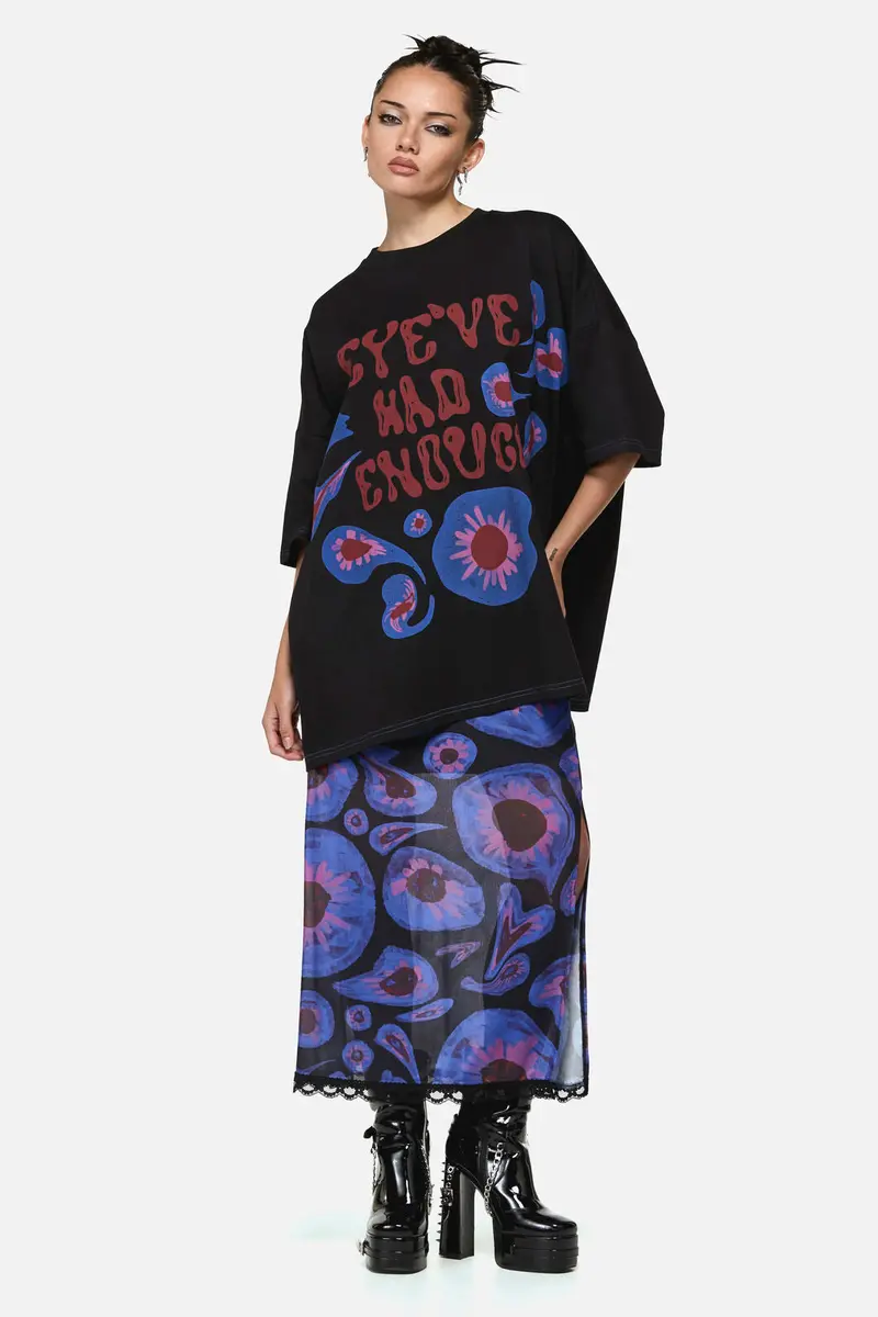 Eye've Had Enough Oversize Tee 1