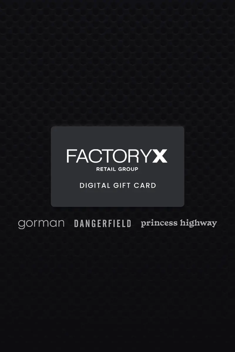 Factory X Gift Card 1