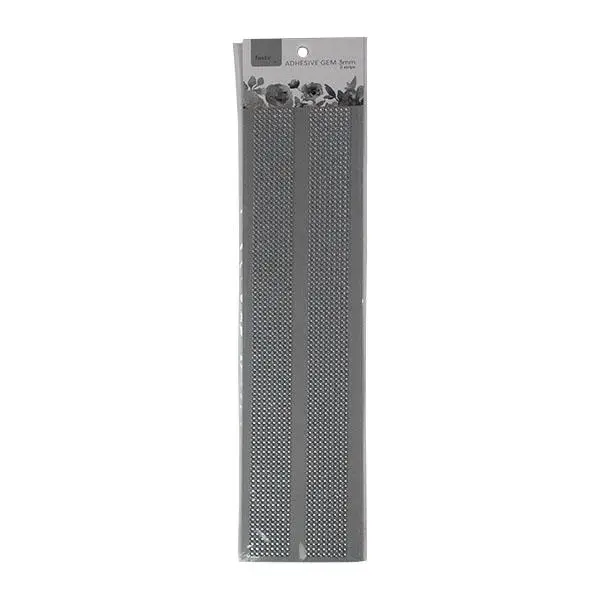 Festv Adhesive Gem, 3Mm Clear- 2Pk 1