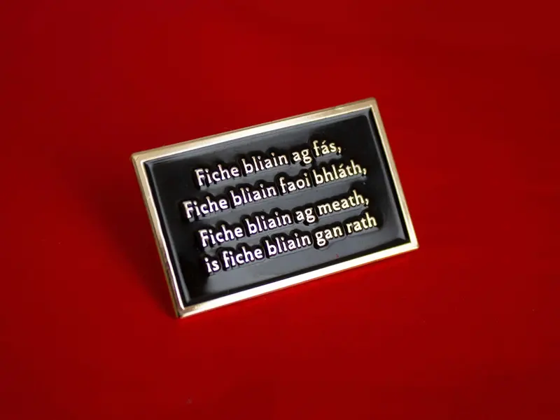 Fiche Bliain Faoi Bhláth Pin 1