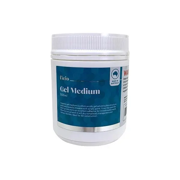 Ficio Impasto Gel Medium, Transparent- 500Ml 1