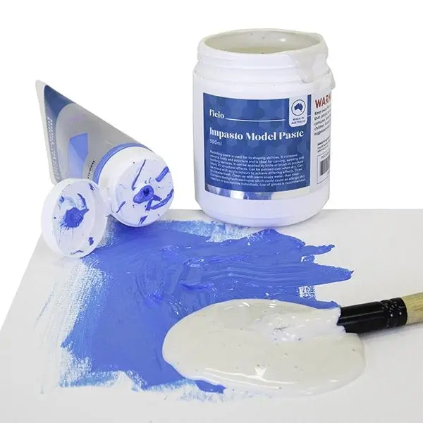 Ficio Impasto Model Paste Medium, White- 500Ml 1