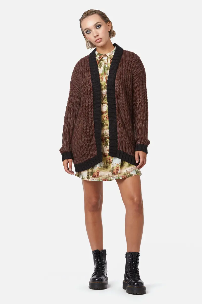 Field Work Chunky Knit Cardi 7
