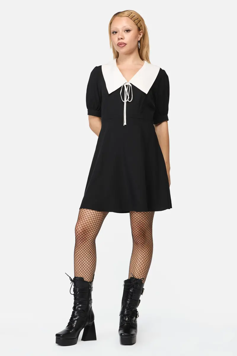 Fiona Contrast Collar Dress 1