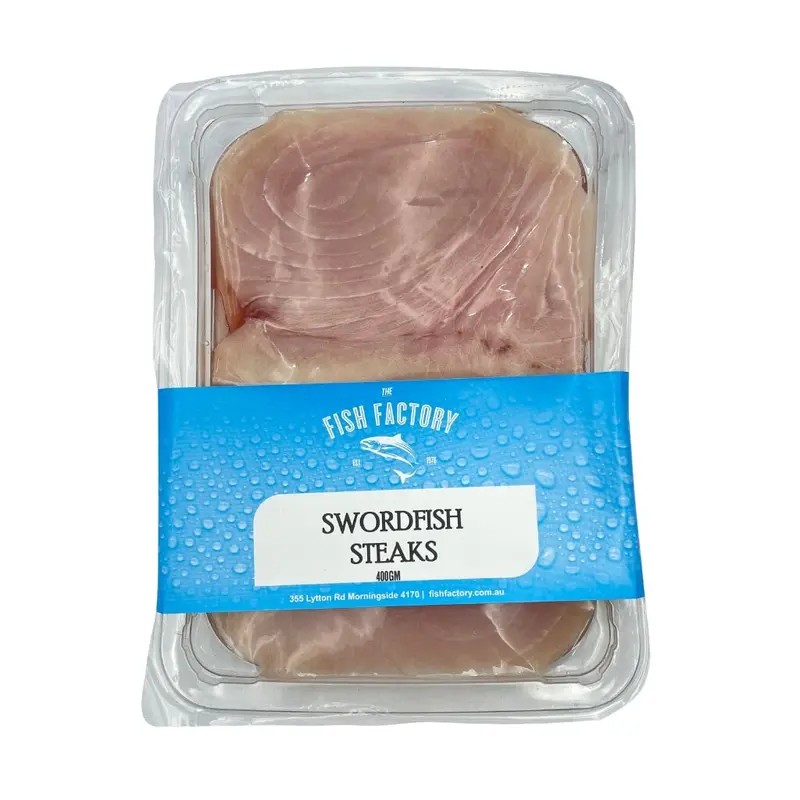 Fish Factory Swordfish Steaks 400G 1