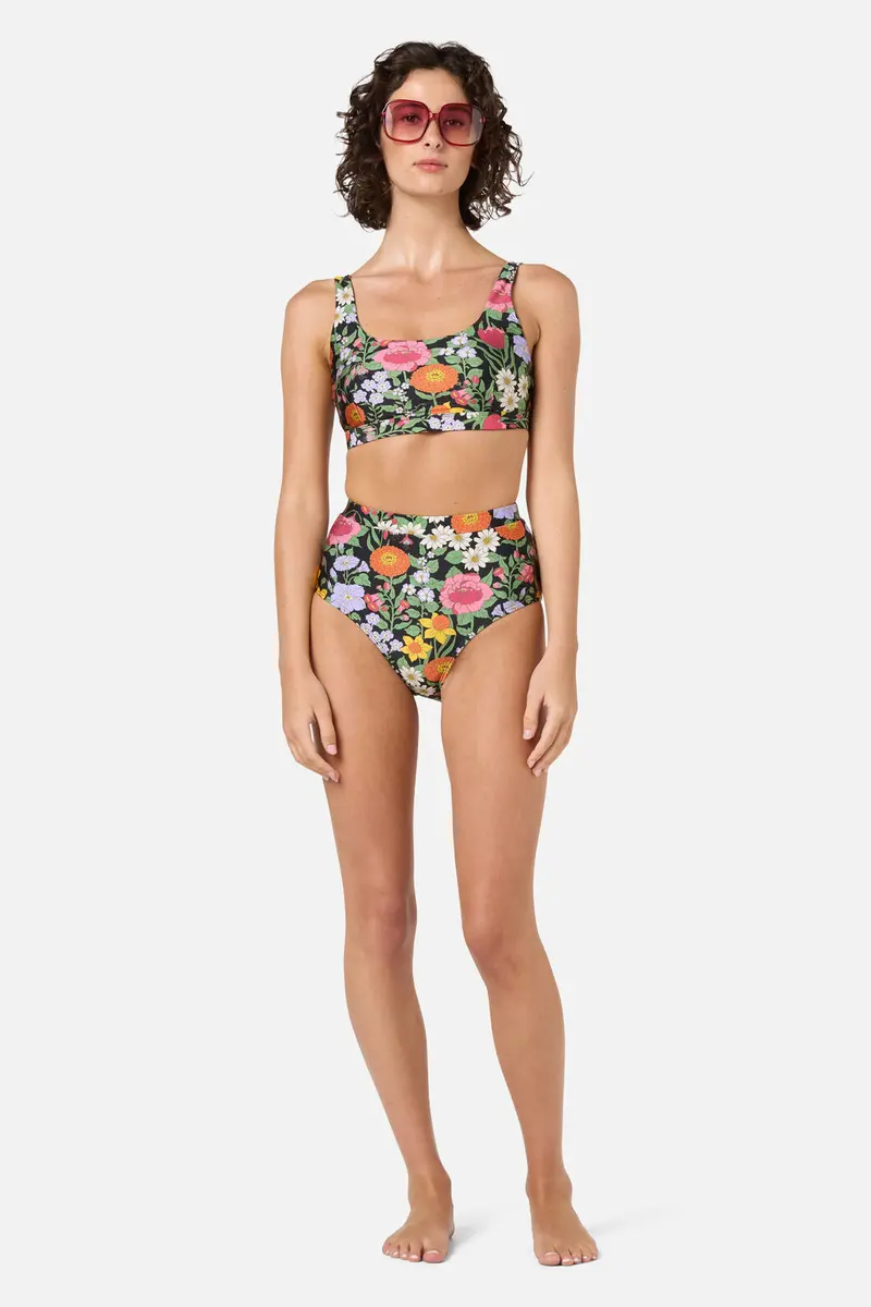 Floral Field Bikini Bottom 1