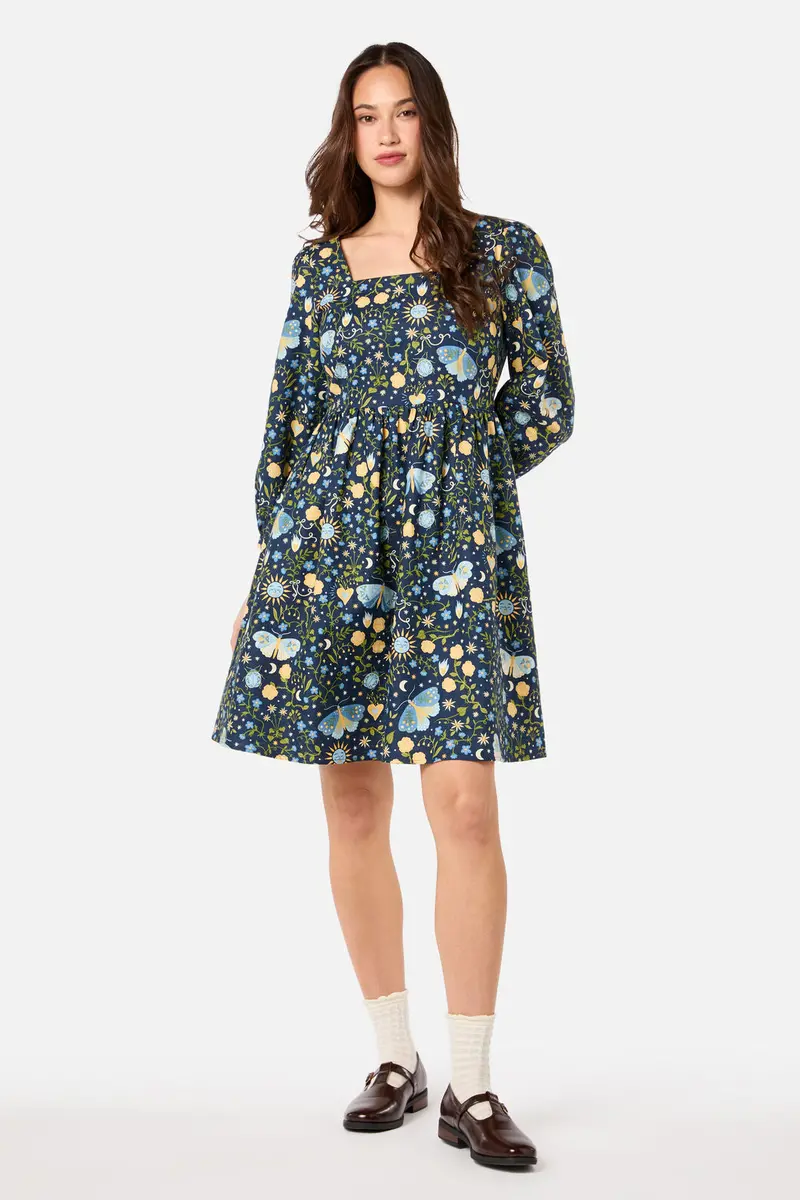 Folk Art Mini Dress 1
