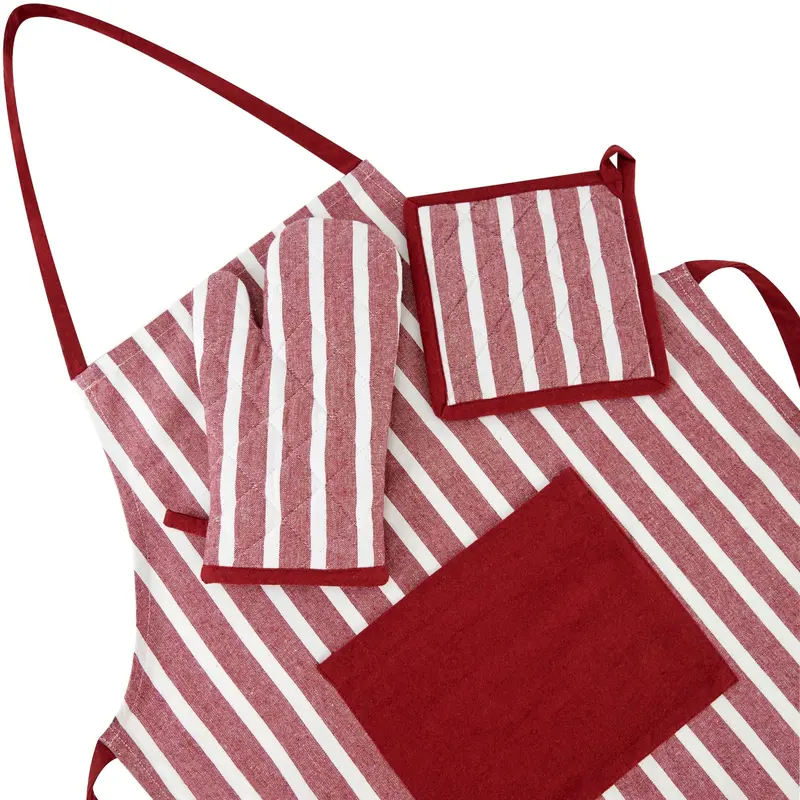 Formr 3-Piece Yarn Dyed Kitchen Linen Set 3